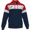 Joma Mikina CREW IV HOODIE SWEATSHIRT DARK NAVY-RED Veľkosť: 4XS
