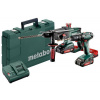 Metabo Combo Set 2.3.4 18 V * SB18+KHA18 (2x2.0AH, SC 60 Plu