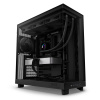 NZXT case H6 Flow edition / 3x120 mm fan / USB 3.2 / USB-C 3.2 / tempered glass / mesh panel / black