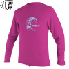 Lycra O'Neill Toddler O'zone L/S Sun Shirt Gir berry 3 25 - Odosielame do 24 hodín