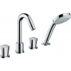 Hansgrohe Logis - 4-otvorová batéria na okraj vane, chróm 71314000