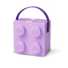 LEGO® box s rukoväťou fialová