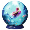 RAVENSBURGER 3D Puzzleball Morská panna 72 dielikov