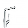 Hansgrohe Dřezová baterie Metris M71 s otočným raménkem chrom 14822000