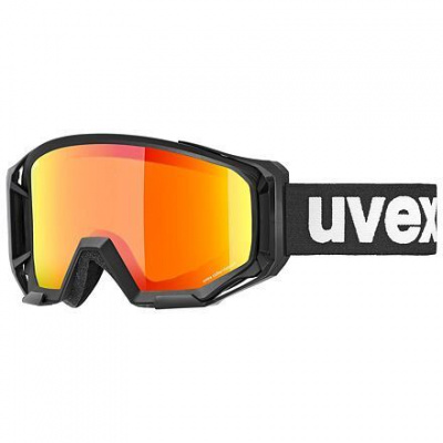 UVEX Athletic CV, black mat/mirror orange s2