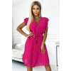 ŠATY POLINA - FUCHSIA (ZN. NUMOCO záruka kvality. Originálne, trendy, sexi, štýlové, pohodlné.... oblečenie na každú príležitosť.)