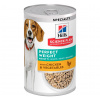 Hill's Science Plan Weight Adult Dog Food with Chicken & Vegetables 363g