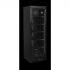 Chladicí skříň prosklené dveře | TEFCOLD CEV 435 BLACK