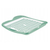 Tontarelli Odkvapkávacia podložka s táckou Aqua biela/zelená 9072242ABO