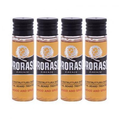 PRORASO Wood & Spice Hot Oil Beard Treatment restruktualizační olej na vousy 68 ml