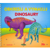 Obkresli a vymaľuj - dinosaury