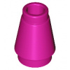 4589b Magenta Cone 1 x 1 with Top Groove (Purpurový kužel 1 x 1 s horní drážkou)