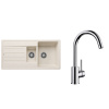 Set Blanco Legra 6 S + Blanco Mida Chróm biela soft