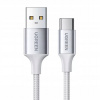 Kábel Ugreen USB - USB typ C 2 m biely