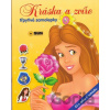 Kráska a zvíře - samolepky čti a dolep pohádku
