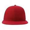 Atlantis Šiltovka s plochým šiltom AT686 Red one size