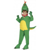 Kostým Dinosaurus zeleno-žltý 5-6 rokov