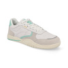 Barefoot dámske tenisky MTNG – Free orbit Cow suede off white/nappa leather blanco /aguamarina bielo-zelené