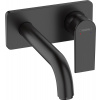 Hansgrohe Vernis Shape, umývadlová batéria pod omietku, EcoSmart, čierna matná, HAN-71578670