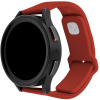 FIXED Silicone Sporty Strap Set with Quick Release 20mm for Smartwatch, Red FIXSST2-20MM-RD