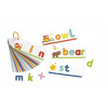 TOOKY TOY Montessori abeceda | Učenie písmen a slov zvieratiek 57 ks.