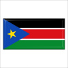 Magnetka vlajka Južný Sudán