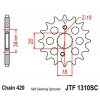 JT Reťazové koliečko JT JTF 1310-15SC 15T, 420 Samočistiace ľahké