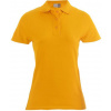 PROMODORO 4005 / Dámska polokošeľa z prstencovej bavlny - orange XXXL