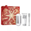 Carolina Herrera 212 Woman SET: Toaletná voda 100ml + Toaletná voda 10ml + Telové mlieko 100ml pre ženy