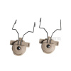 Adaptér EX3.0 GEN2 Rails na prilbu pre slúchadlá FMA® – Coyote