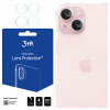 3mk ochrana kamery Lens pro Apple iPhone 15 Plus 4ks 5903108536578