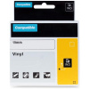 PRINTLINE kompatibilná páska s DYMO 18433, 19mm, 5.5m, čierna tlač/žltý podklad, RHINO, vinylová