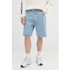 Rifľové krátke nohavice Calvin Klein Jeans LV04RB930G modrá 34