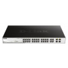 Chytrý spínač, model: 28-Port Gigabit Smart Managed PoE Switch 28portový 10/100/1000Mbit/s D-Link Inteligentní Napájení