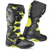 Moto topánky TCX X-HELIUM Michelin® čierno / žlté fluo