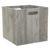 5five Simply Smart Úložný box Wood, 31x31x31 cm, sivá