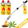 Plynová kartuše Alpen Camping 400 ml 227 g + dlouhý plynový hořák 80 cm