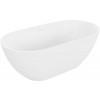 Mexen Rimini voľne stojaca vaňa z konglomerátu 150 x 75 cm, matná biela - 57241507500