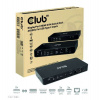 Club3D Dokovací stanice DisplayPort / HDMI KVM Switch, USB-C, PD (CSV-1585)