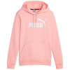 Puma ESS Logo Hoodie FL W 586789 63 (131324) Black/Green 2XL