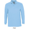 SOL's Collection Polokošile Winter II, dlouhý rukáv, pánská COT25135341003-sky blue L Modrá nebesky
