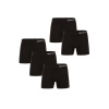 5PACK pánske boxerky bezšvové bambusové čierne (5NDTB001S) M