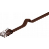 Patchcord Goobay U/UTP 6 RJ45 / RJ45 15 m hnedý