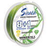 Šňůra Mistrall Sicata JGS X8+1 Zelená 150m - 0,08 mm