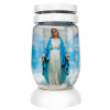 Kahanec Bolsius S02 3D Mária, 22 cm, na hrob, s náplňou 36 h