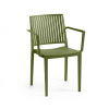 Rojaplast Kreslo BARS ARMCHAIR - olivová