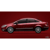 Nerez + ABS lišty dverí Fiat Linea