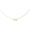 Náhrdelník nekonečno Guess Love Bites JUBN06047JWYGT/U