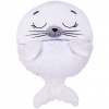 Happy Nappers: Biely tuleň, spací vak s vankúšom 137 cm