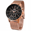 Pánske Hodinky Vostok Europe VK63-560B689B ružové zlato
